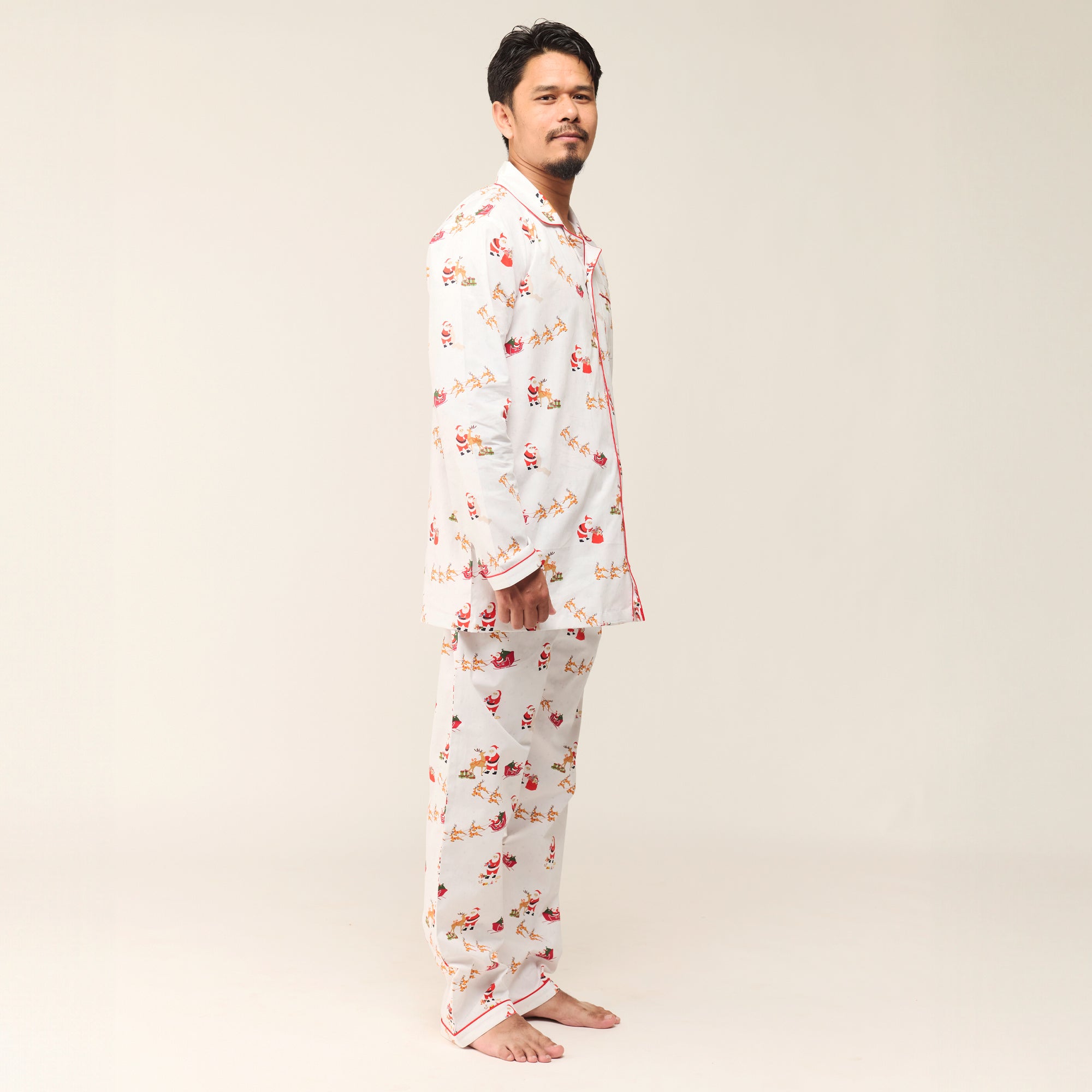 Men North Pole Pajama Set