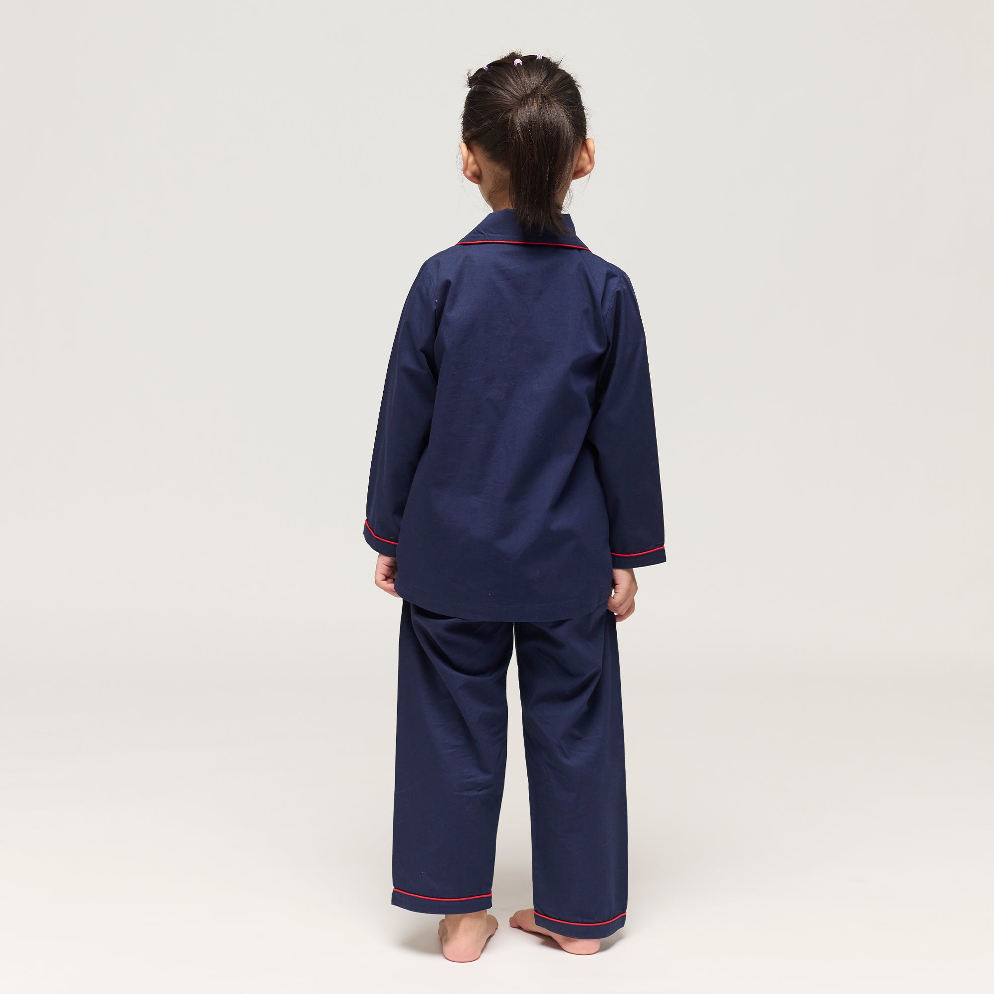 Snowy Night Pajama Set For Kids