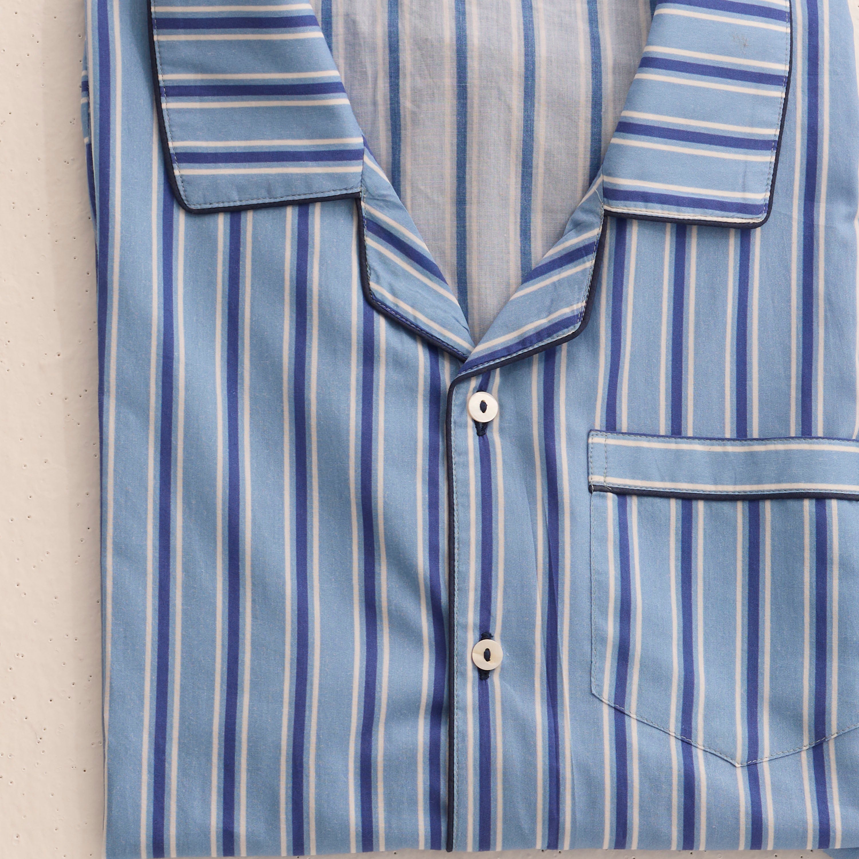 Men Nautical Striped Pajama Set