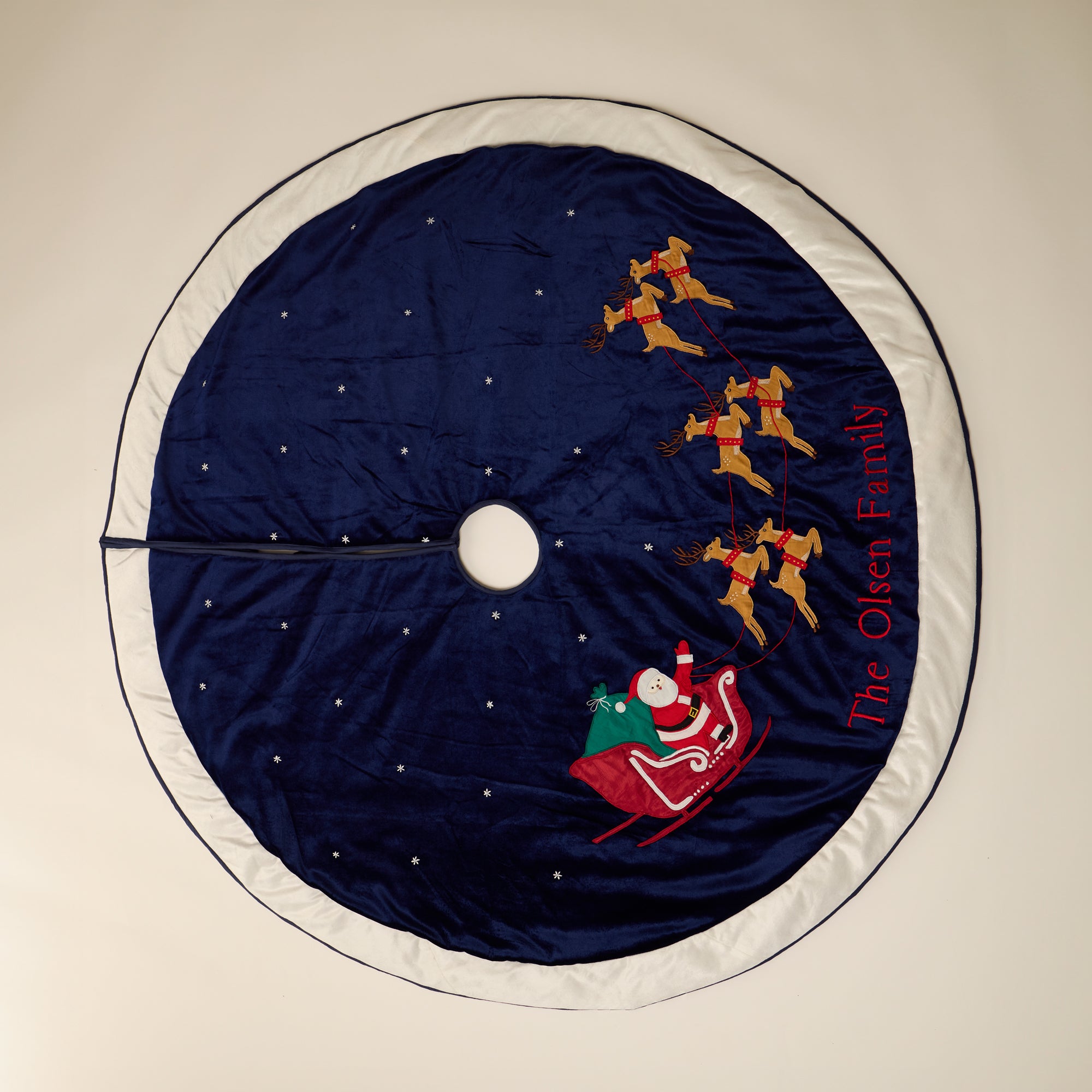 Sleigh Ride Tree Skirt