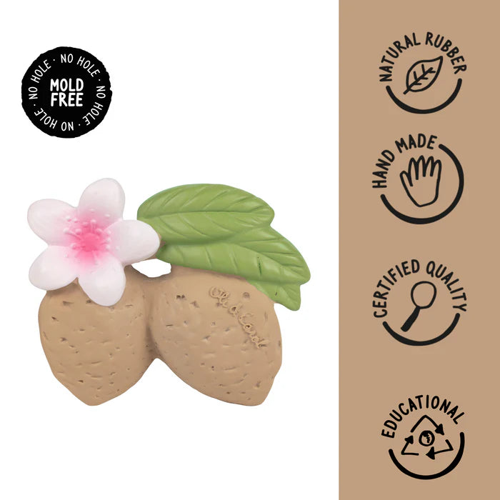 Oli & Carol Natural Rubber Teether