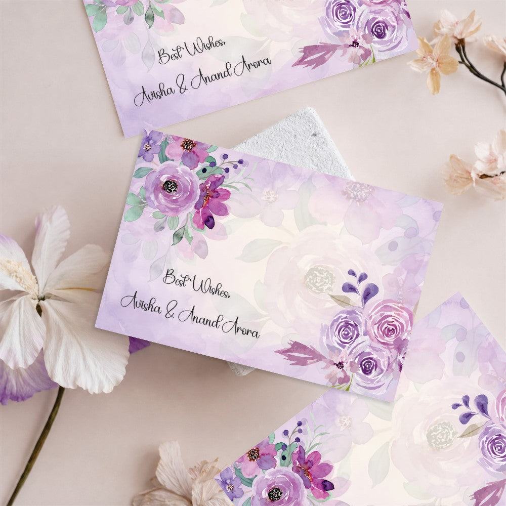 Gift Tags Rectangle - Lavender Grace - image 4