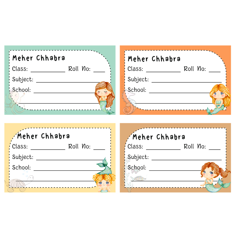 PD School Book Labels