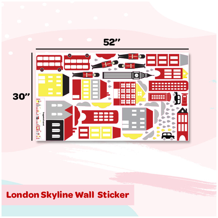 London Skyline Wall Sticker
