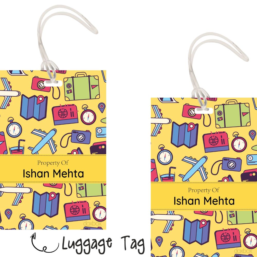 PeppyDots Luggage Tag