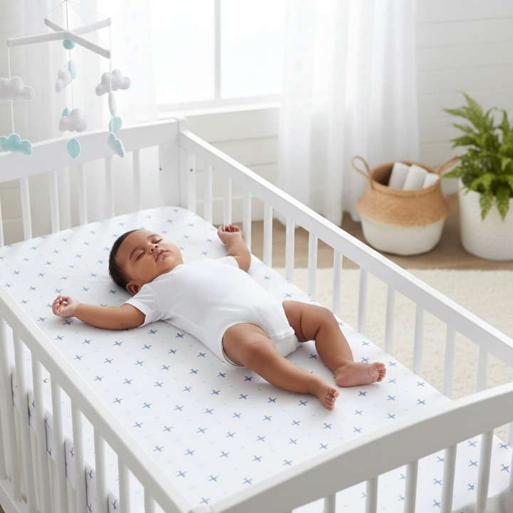 Masilo Organic Fitted Cot Sheet