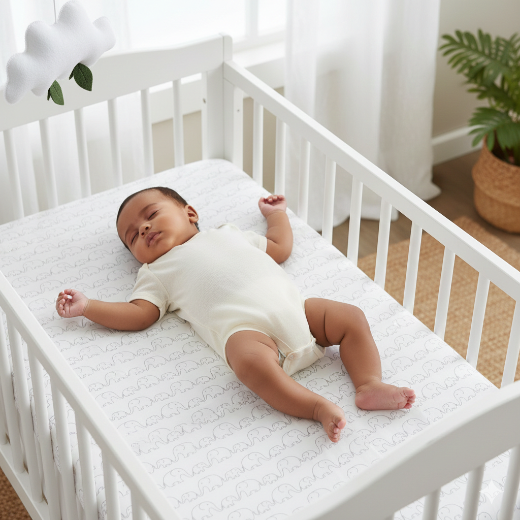 Masilo Organic Fitted Cot Sheet
