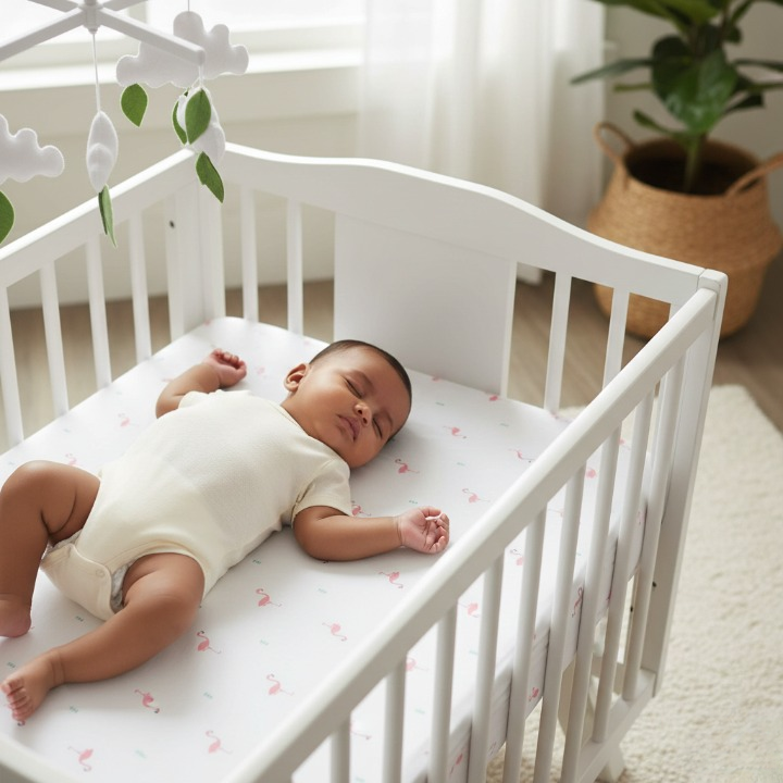 Masilo Organic Fitted Cot Sheet