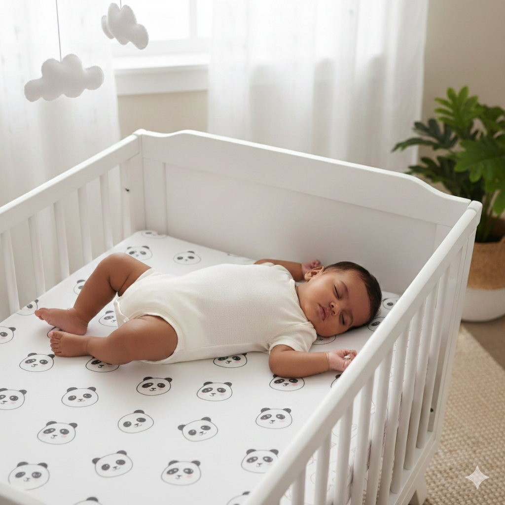 Masilo Organic Fitted Cot Sheet