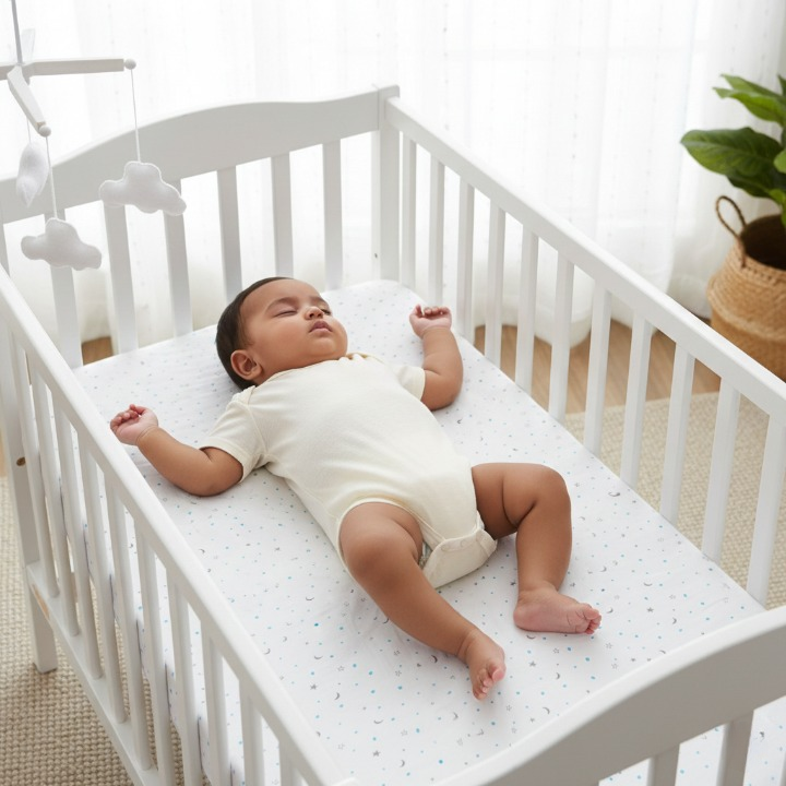 Masilo Organic Fitted Cot Sheet