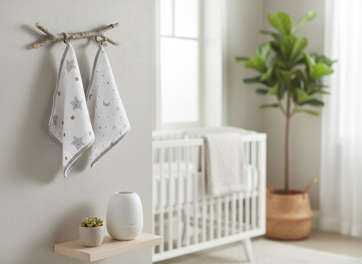 Masilo Organic Muslin Washcloths (Set of 2)