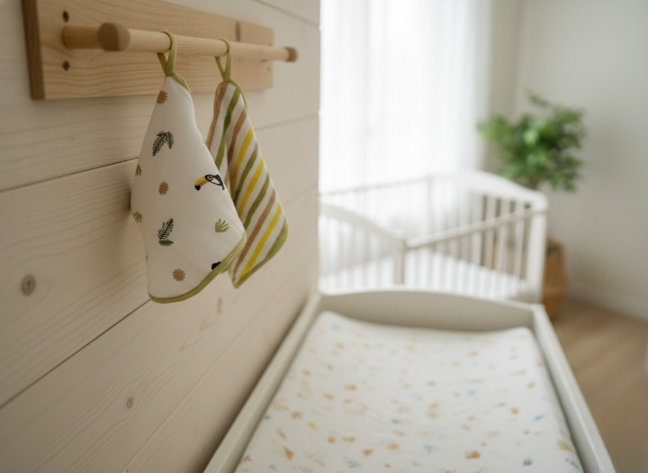Masilo Organic Muslin Washcloths (Set of 2)