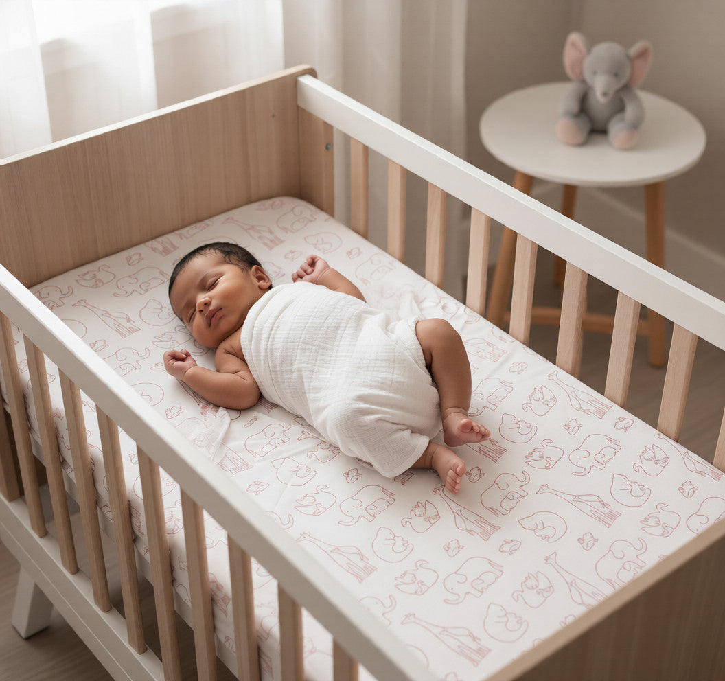 Masilo Organic Fitted Cot Sheet