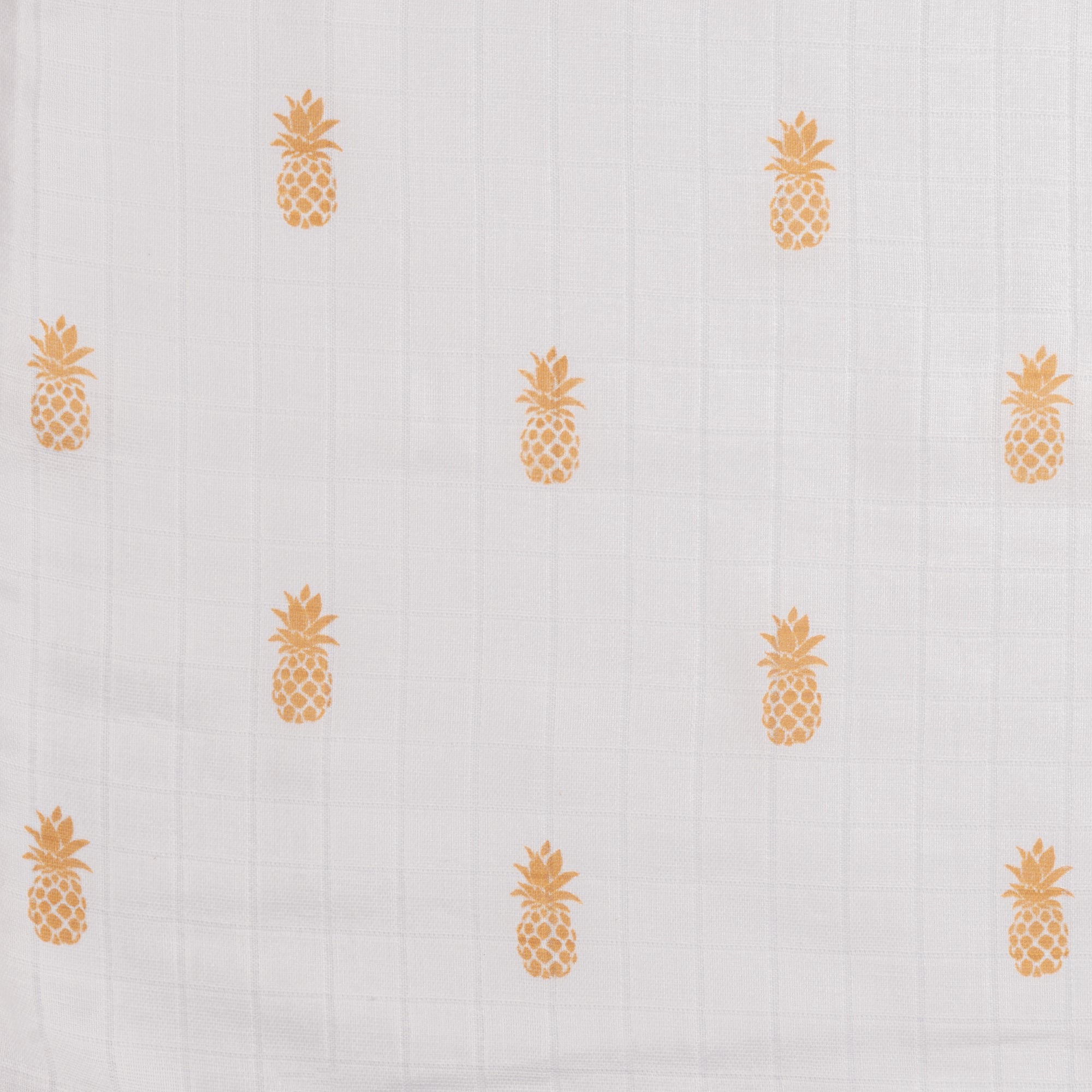 Organic Muslin Swaddles (Set Of 3) – Pineapple