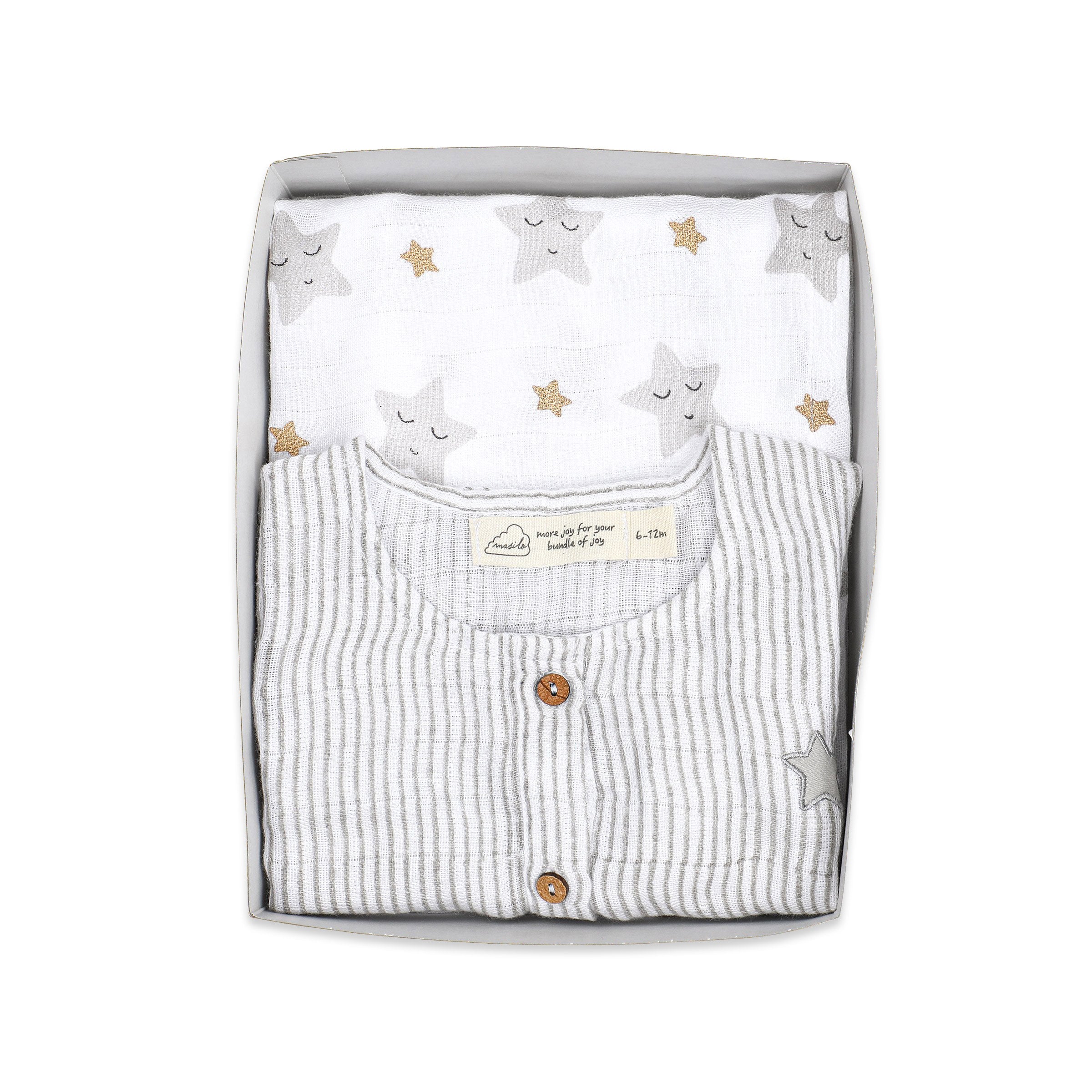 Classic Snuggle Box – Sleepy Star (Metallic)