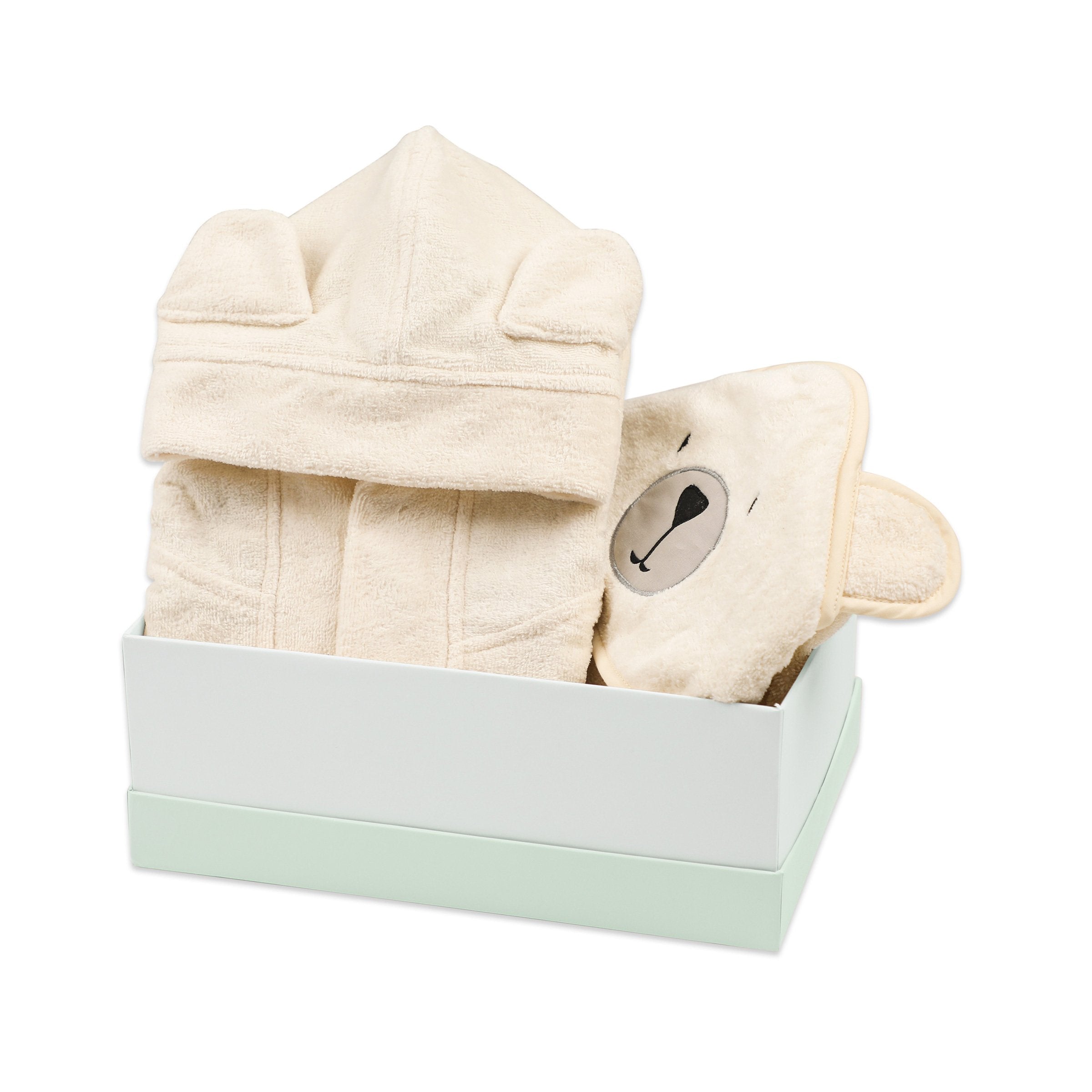 Splash & Snuggle Gift Set - Cream