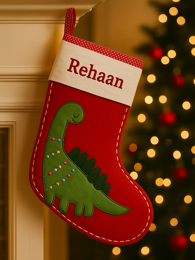 Masilo Christmas Stocking - Dianosaur