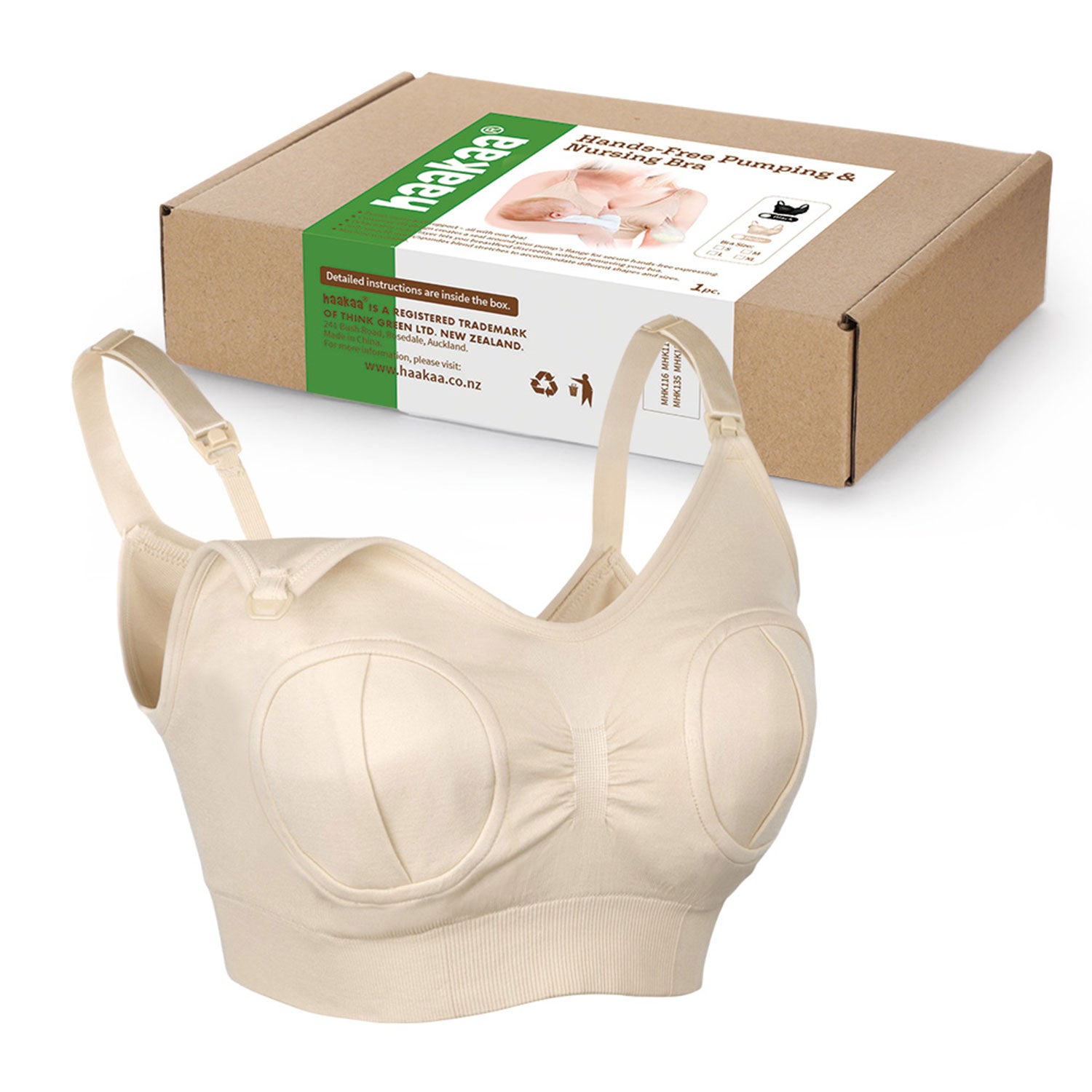 Haakaa Hands-Free Pumping & Nursing Bra