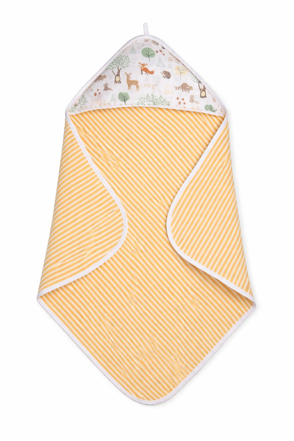 Premium Baby Hooded Towel with Muslin Hood - Soft and Lightweight