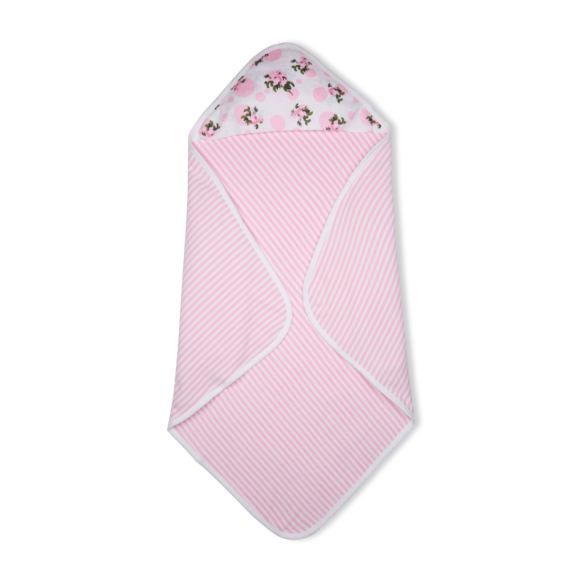 Premium Baby Hooded Towel with Muslin Hood - Soft and Lightweight