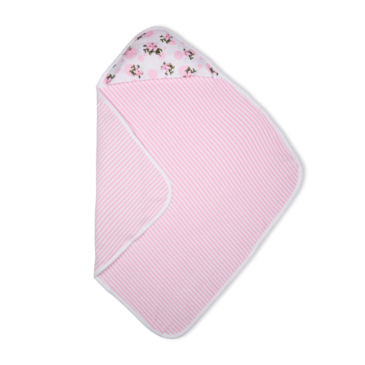 Premium Baby Hooded Towel with Muslin Hood - Soft and Lightweight