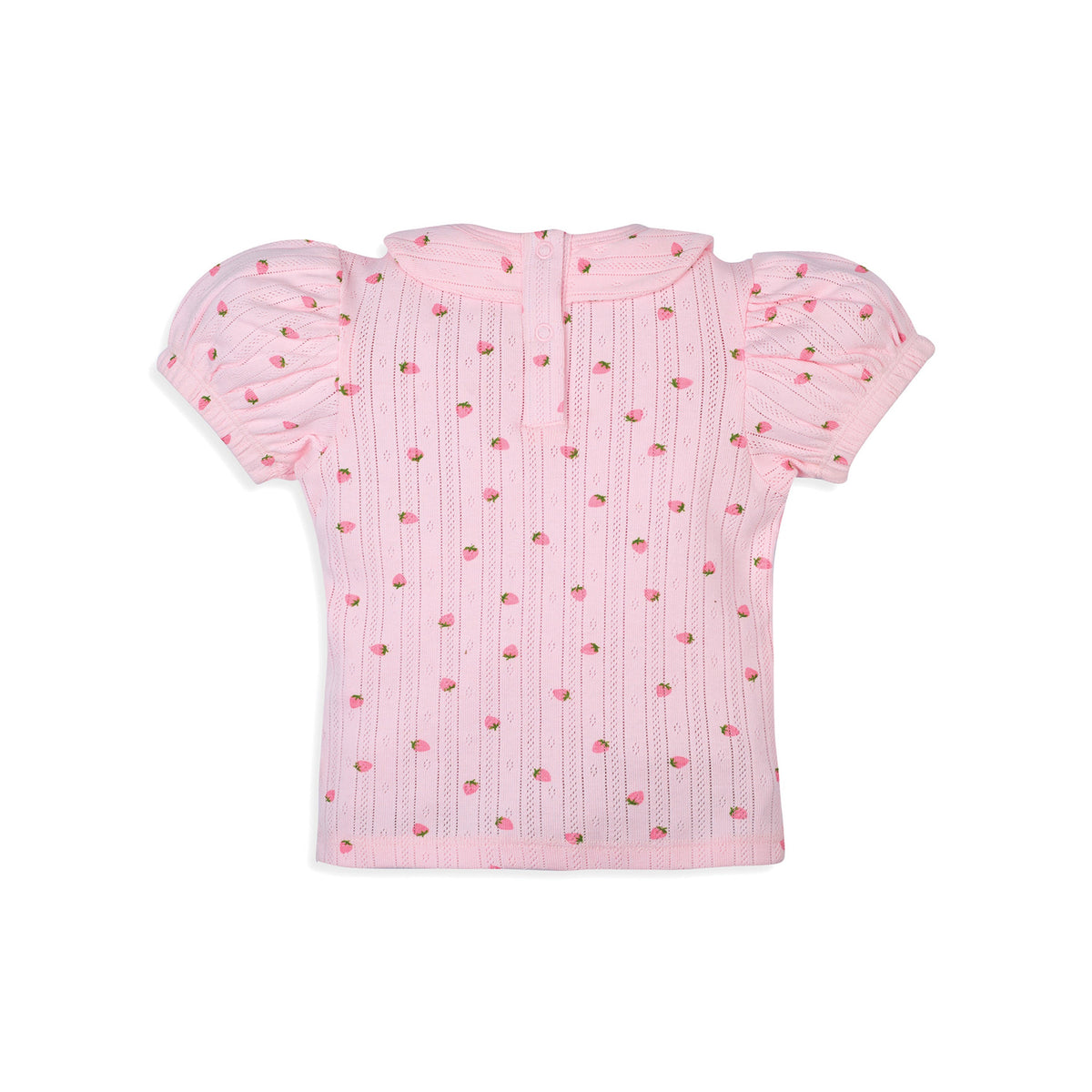 My Milestones Bio-Wash 100% Cotton Pointelle Knit Tee & Legging Set