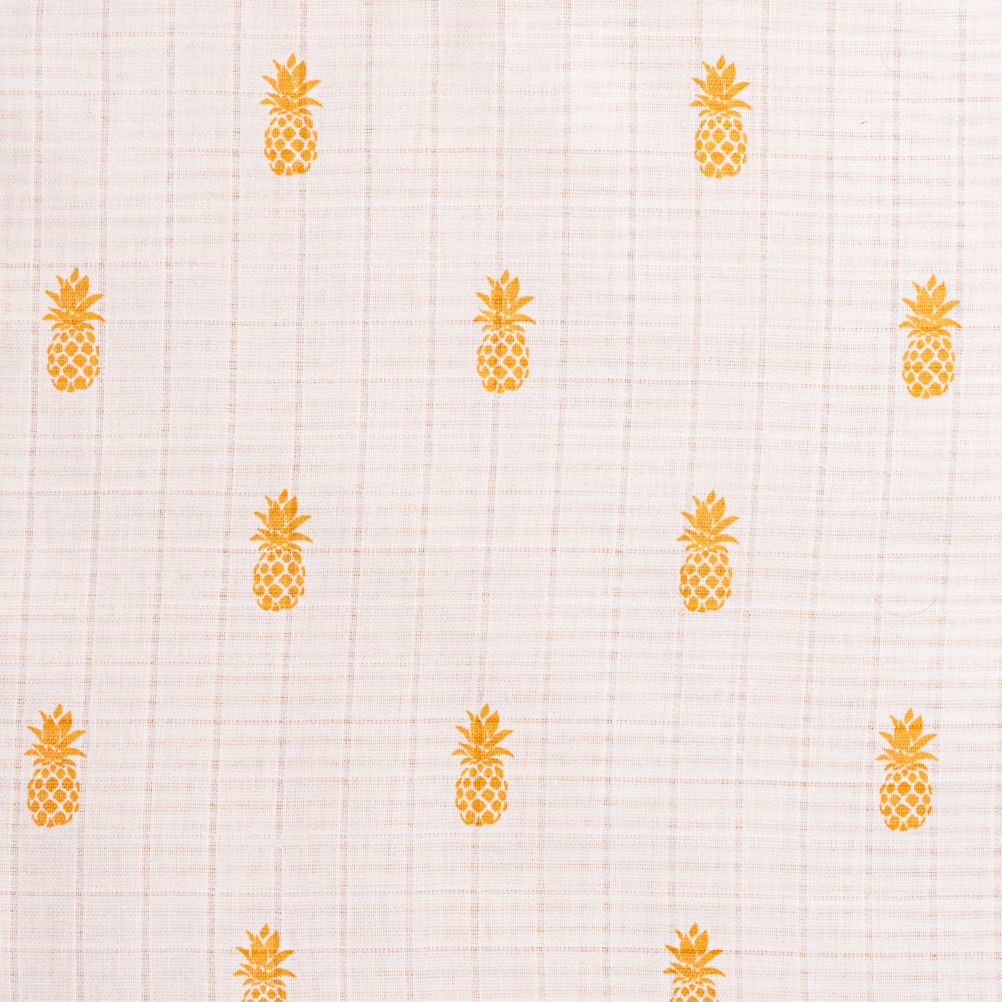 Organic Muslin Burp Cloth & Bib (Pack of 2) – Pineapple