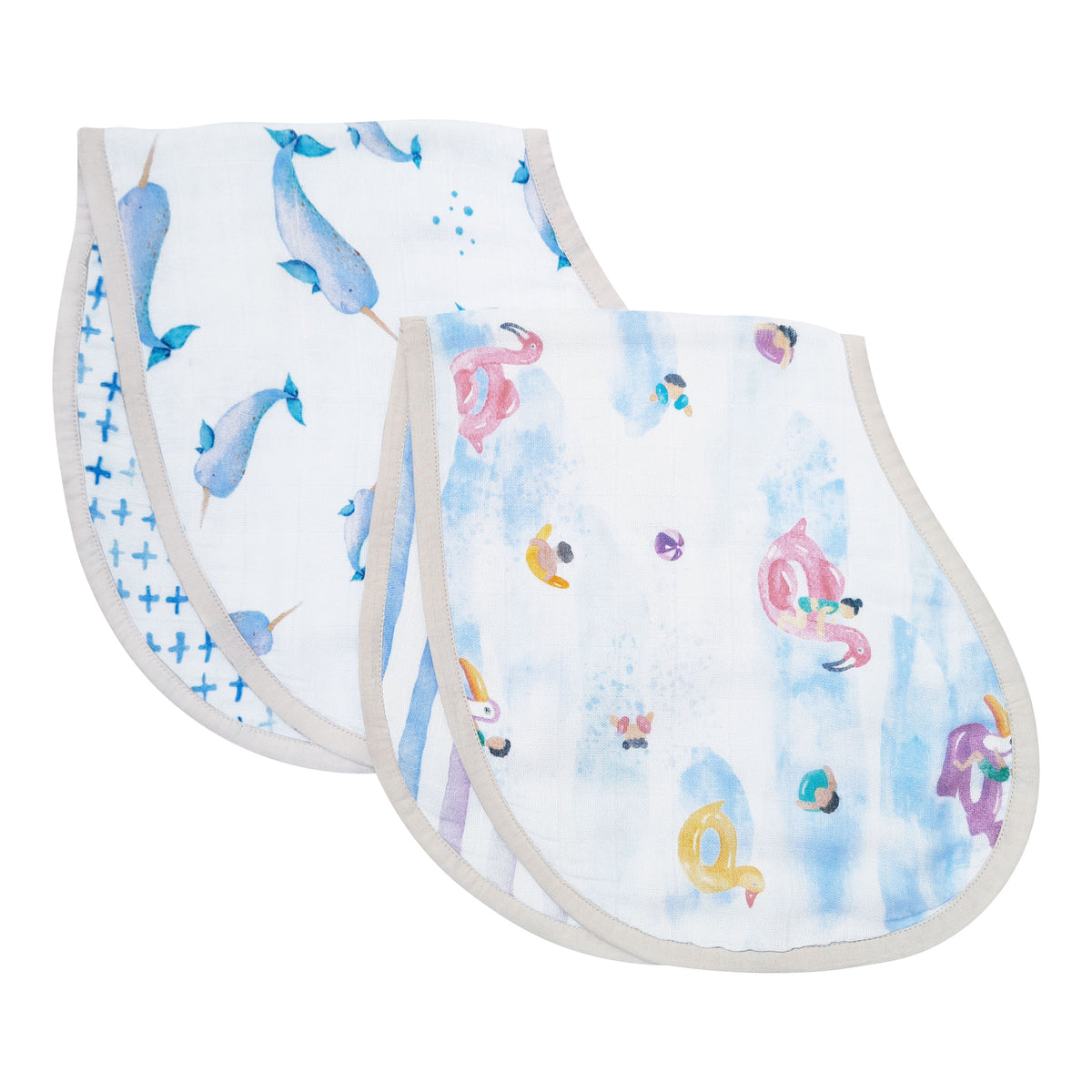 Masilo Bamboo Muslin Burp Cloth & Bib (Pack of 2) – Pool Floaties – Buy ...