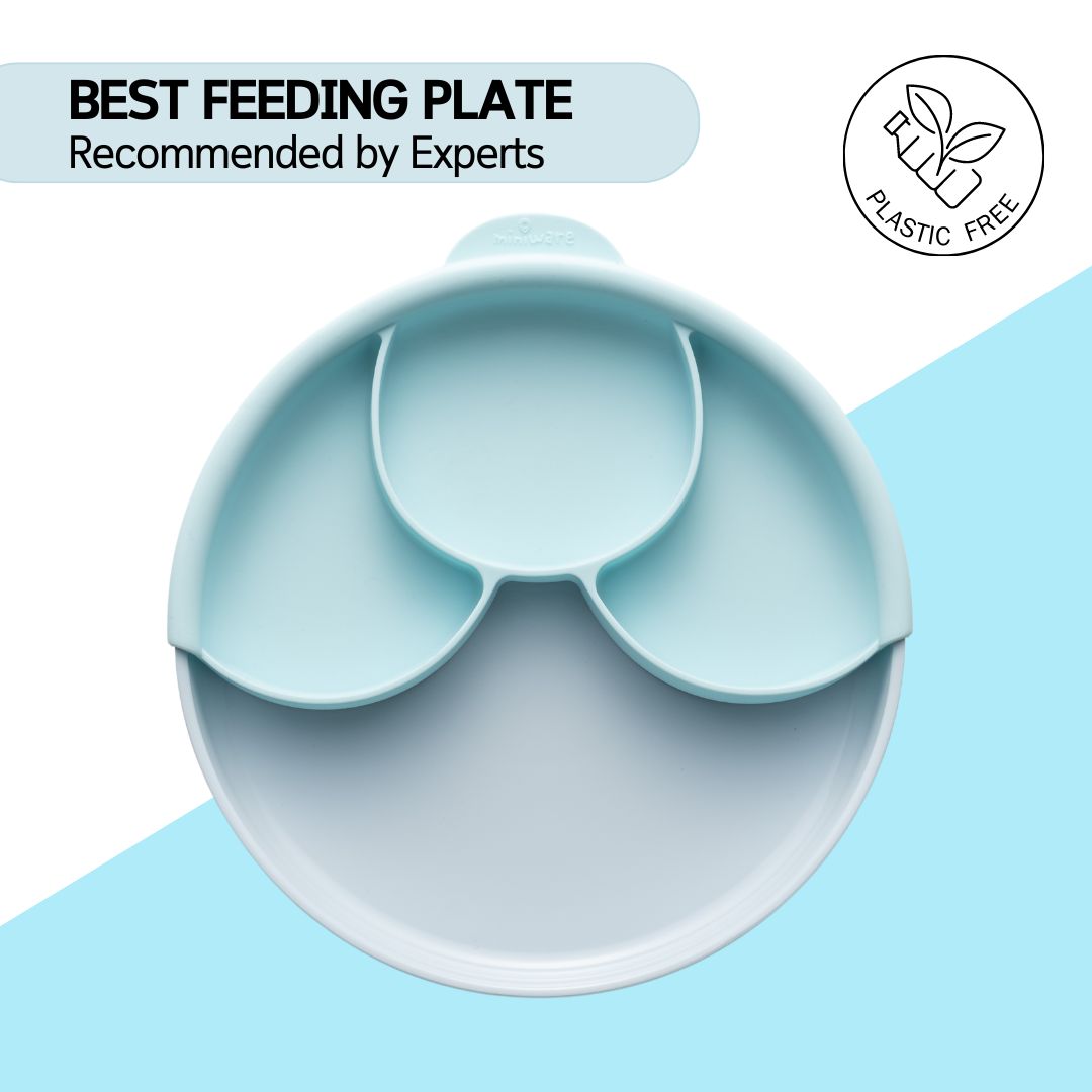 Miniware Healthy Meal Set-Aqua/Aqua