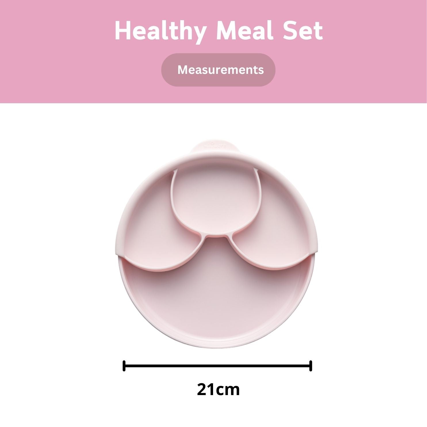 Miniware Healthy Meal Set-Cotton Candy