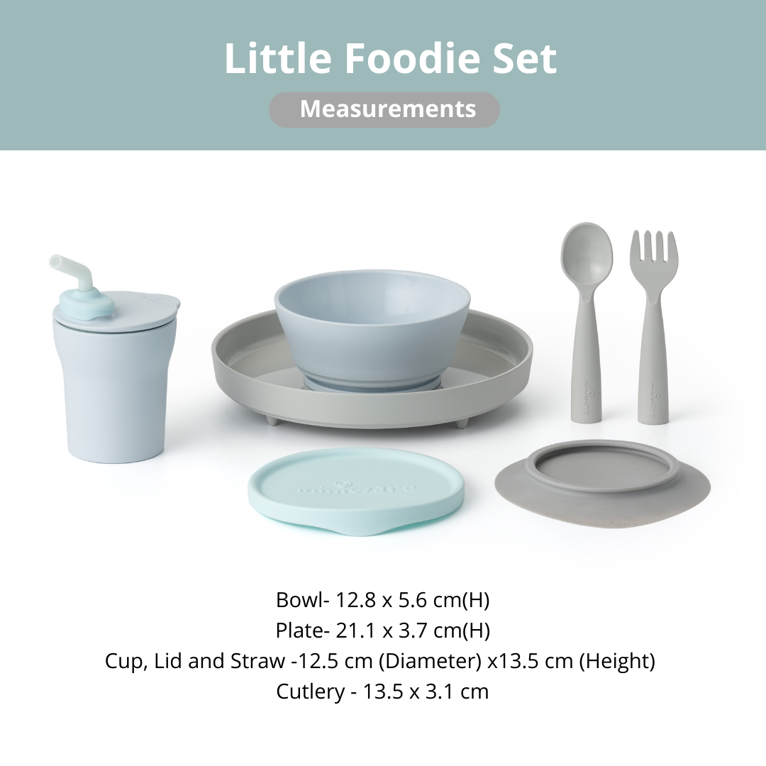 Miniware Little Foodie All-in-one Feeding Set Asia Little Hipster
