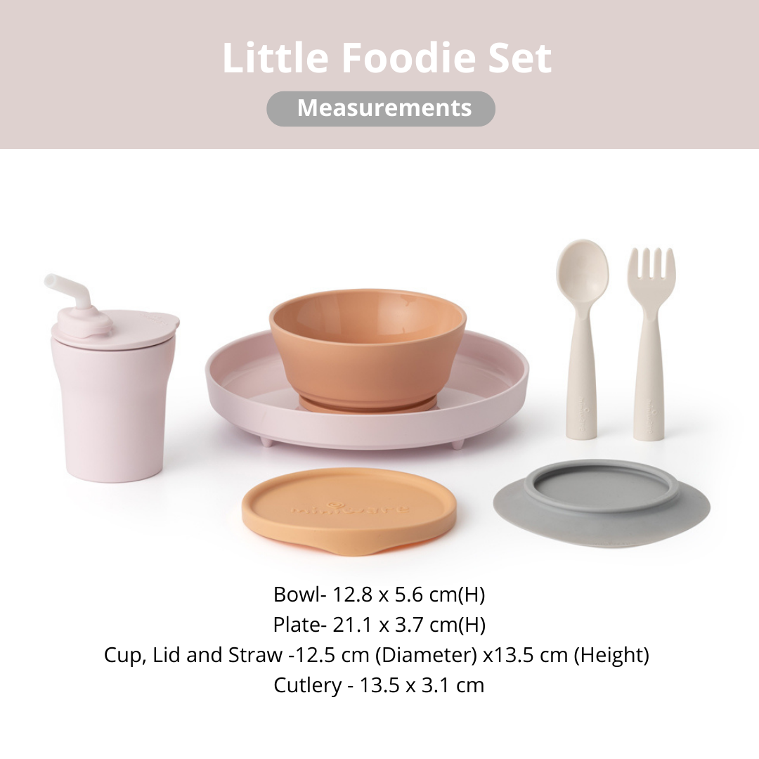 Miniware Little Foodie All-in-one Feeding Set Little Patissier
