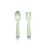 Miniware My First Cutlery Fork & Spoon Set - Key Lime