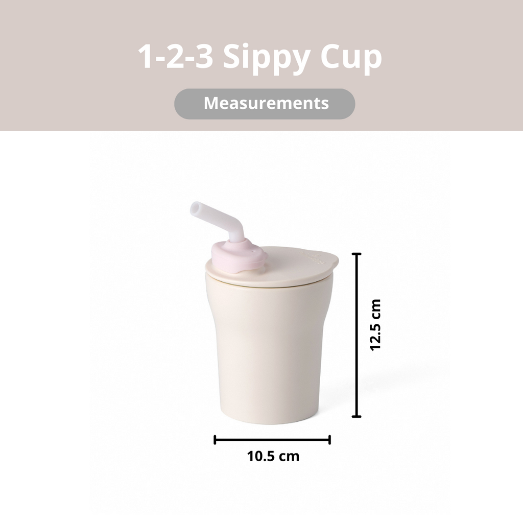 Miniware 1-2-3 Sip! Sippy Cup, Cotton Candy