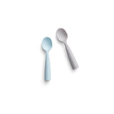 Miniware Training Spoon Set Grey + Aqua