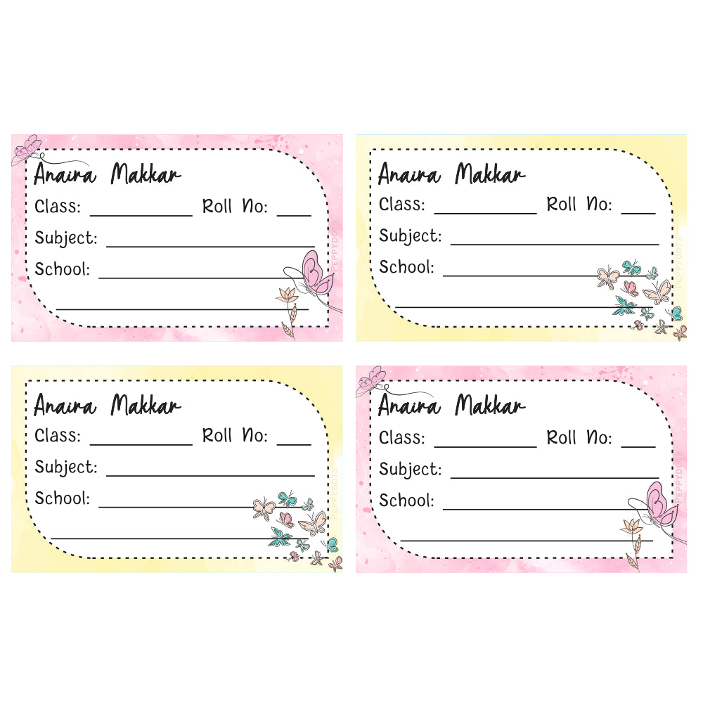 PD School Book Labels