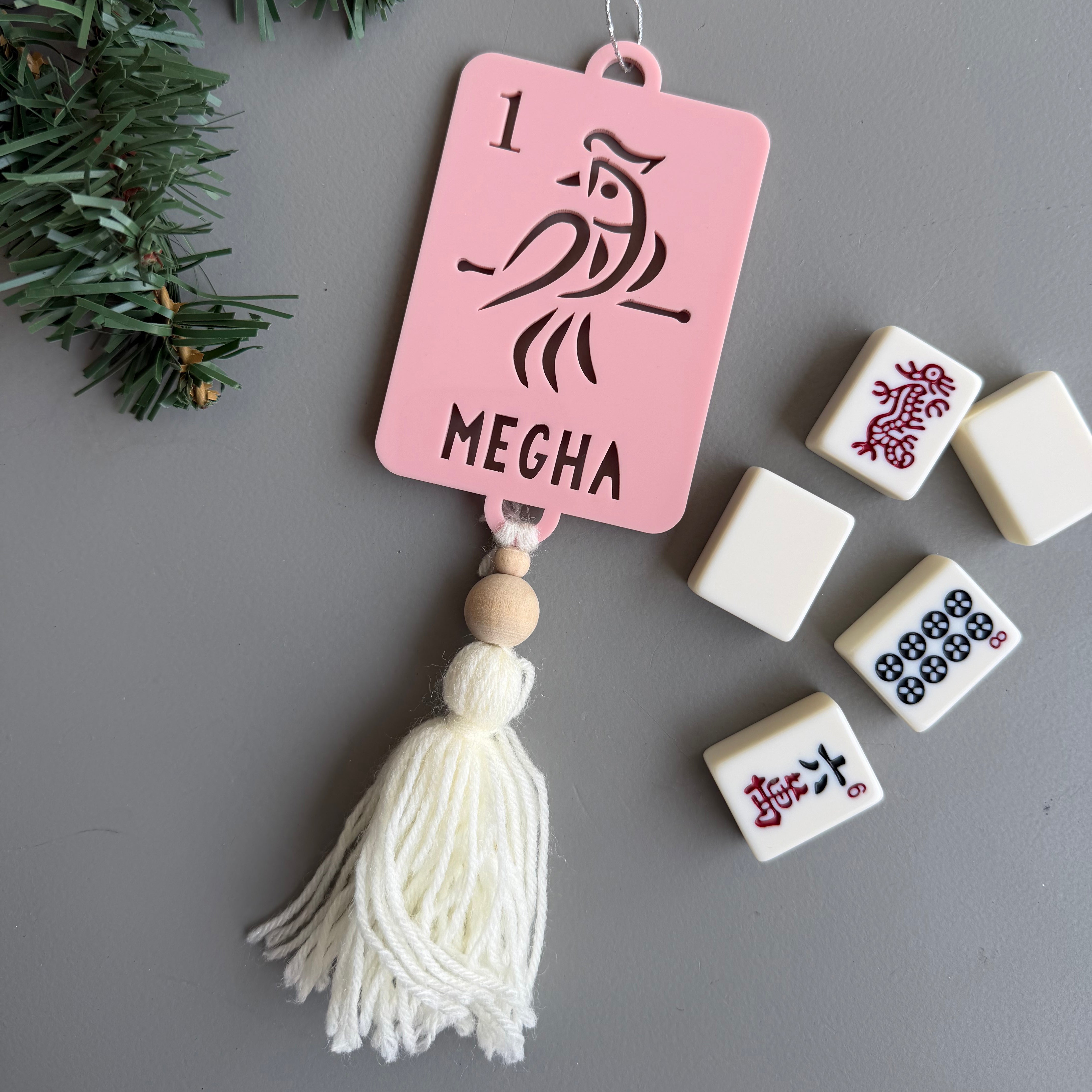Name Ornament - Tassel