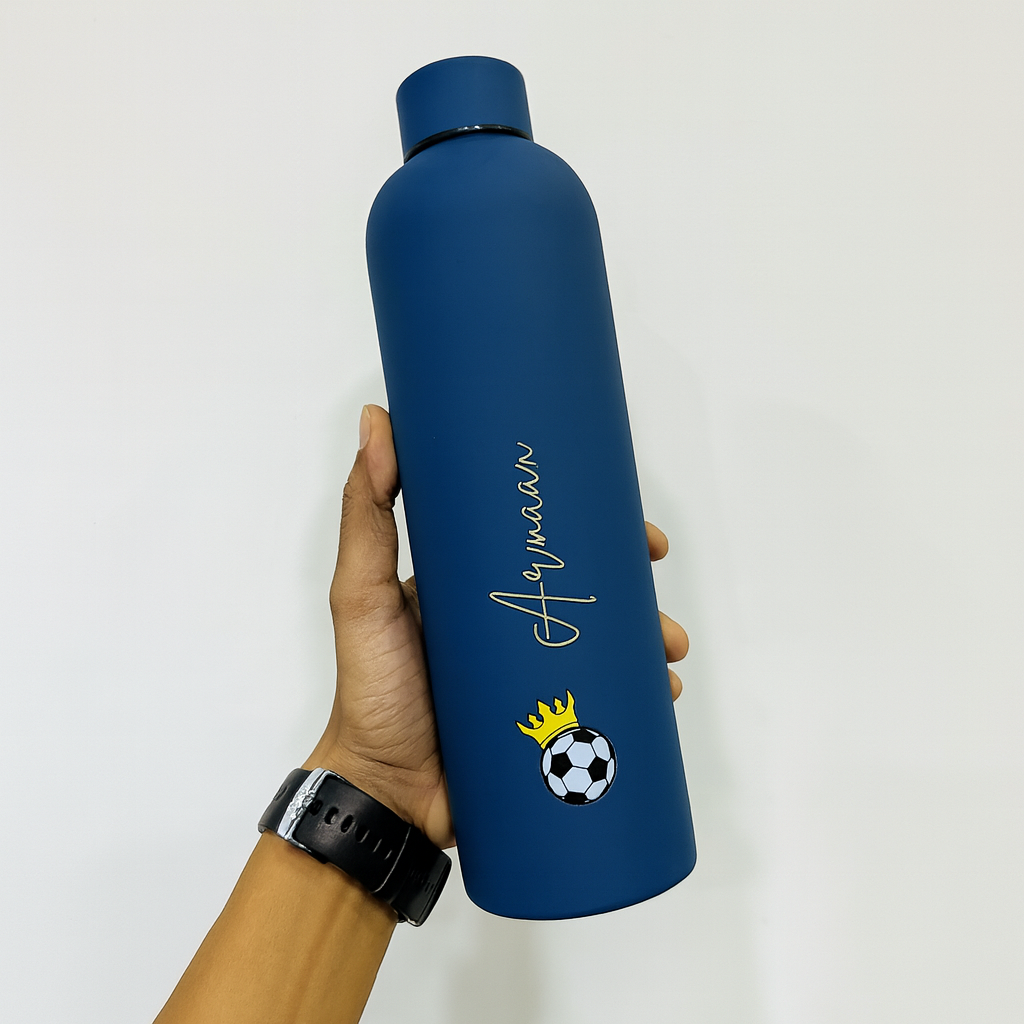 Personalised Insulated Water Bottle (500 ml) With UV Sticker
