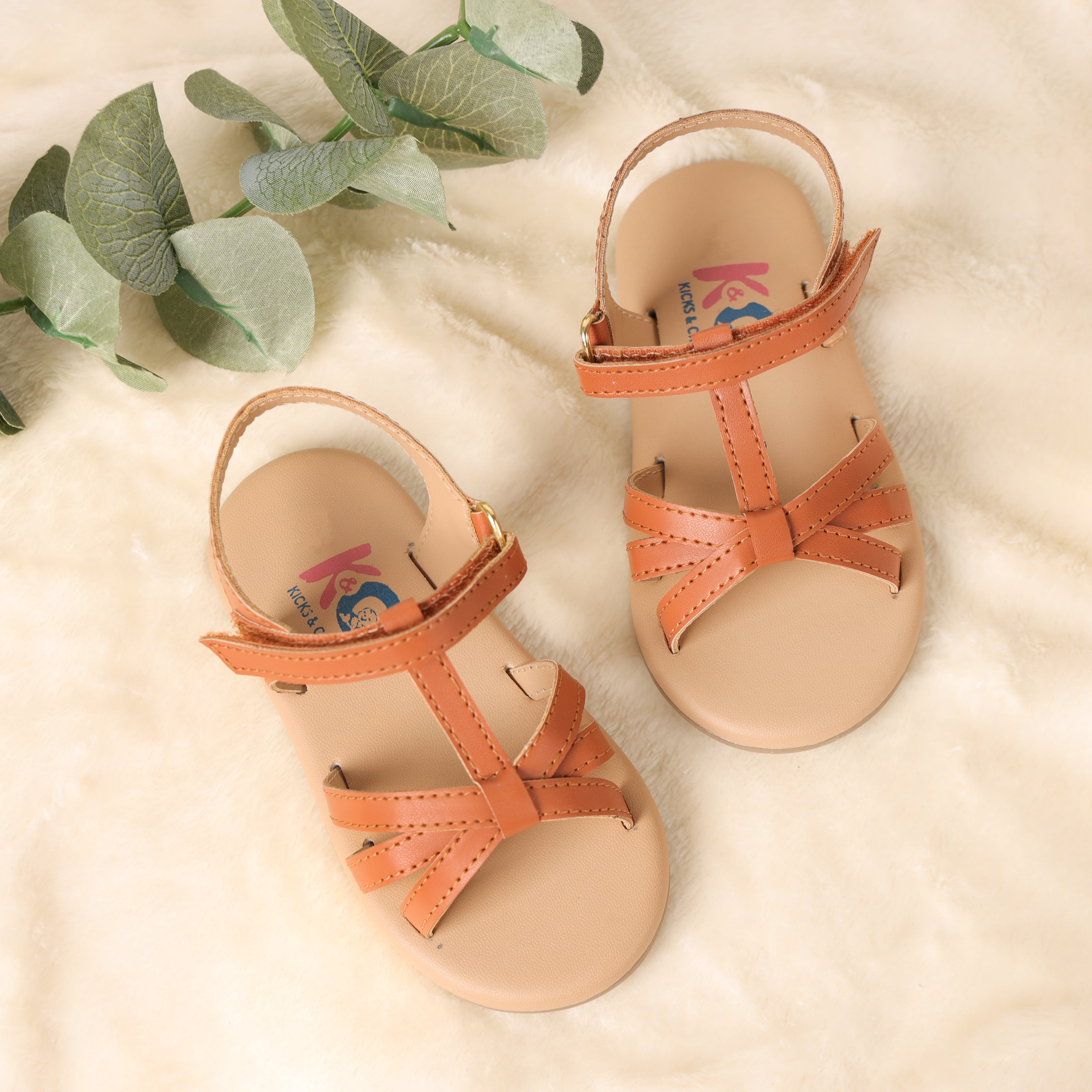 Dreamy Bliss Tan Sandals