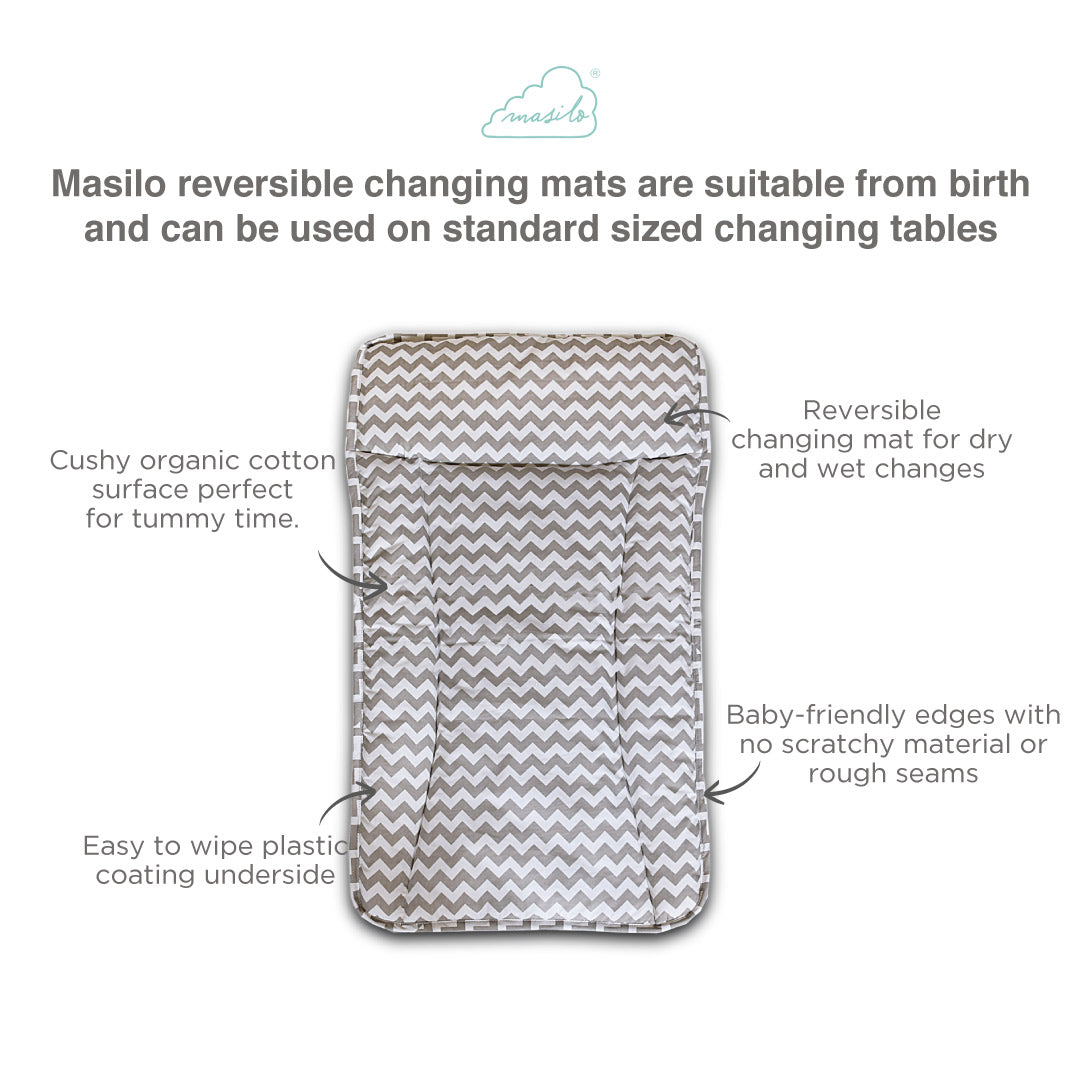 Masilo Changing Mattress Pad - Chevron