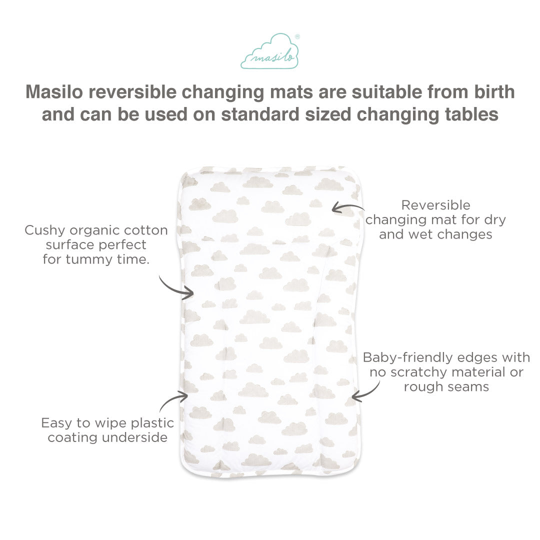 Masilo Changing Mattress Pad - Cloud