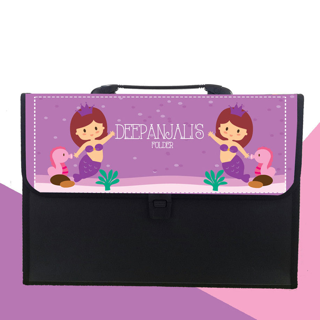 Personalised black Folder