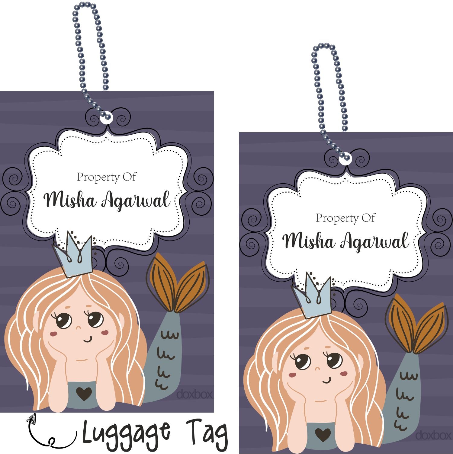 PeppyDots Luggage Tag
