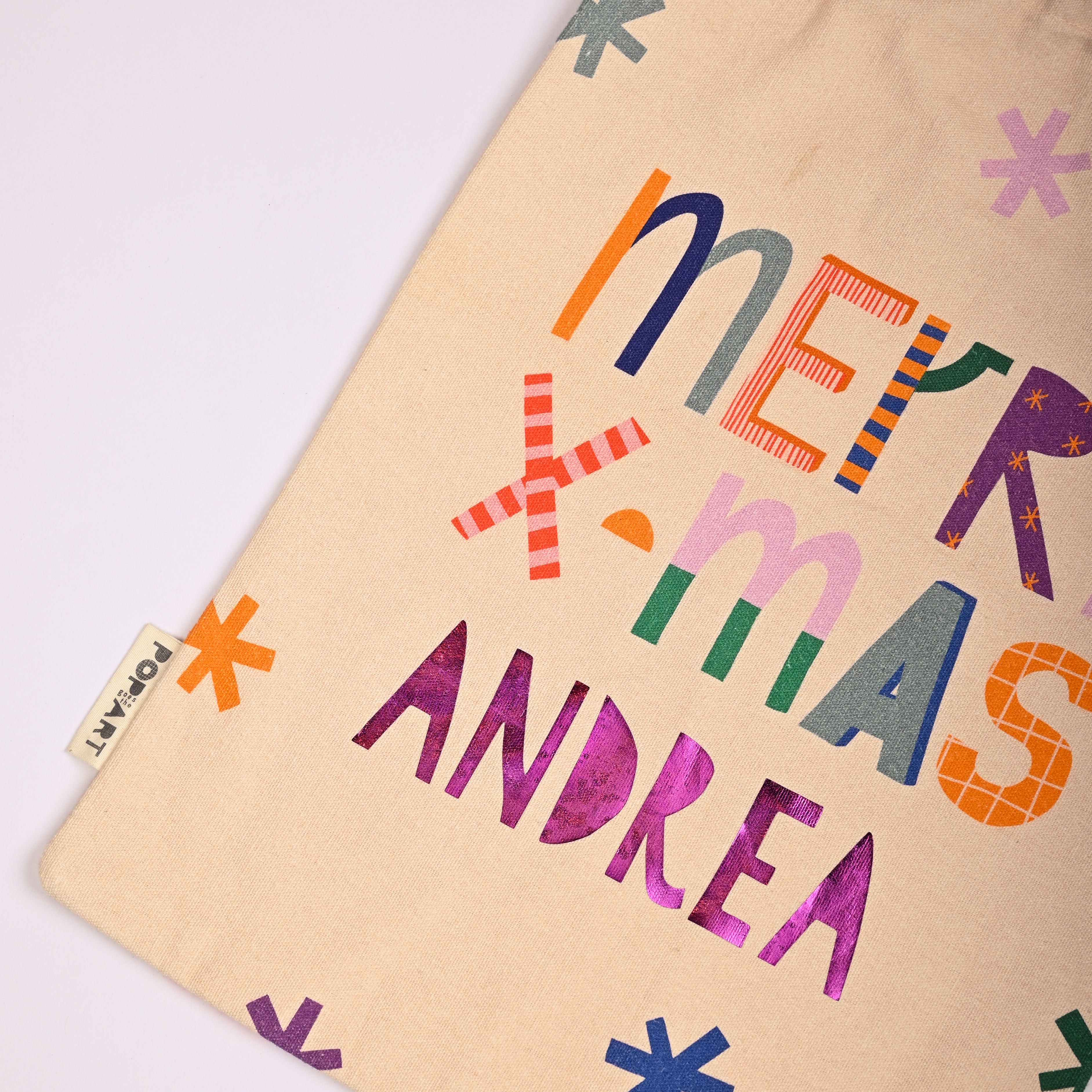 Personalised Sack - Merry Xmas{ Pre Order)