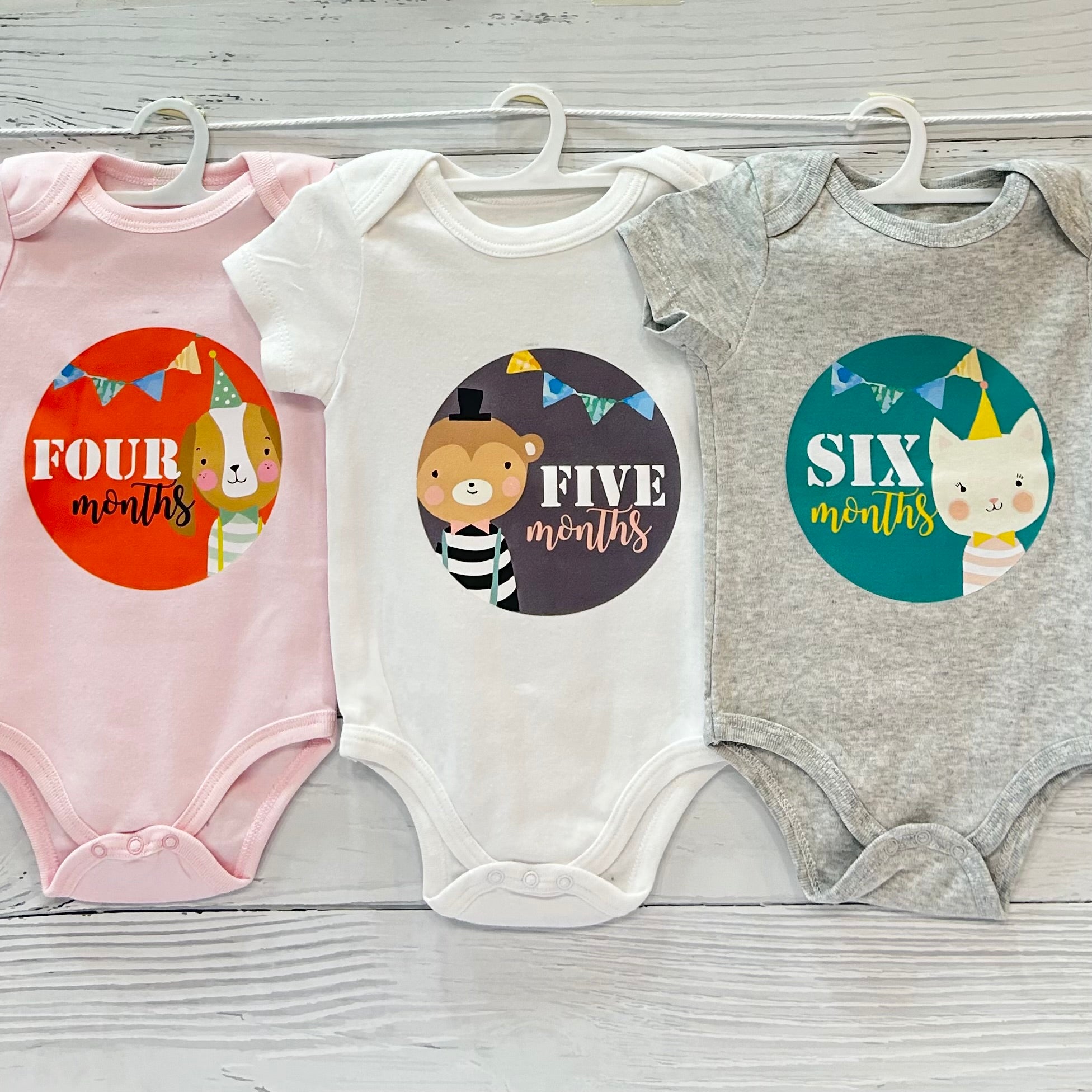 Milestone Memento Romper (Set of 12)