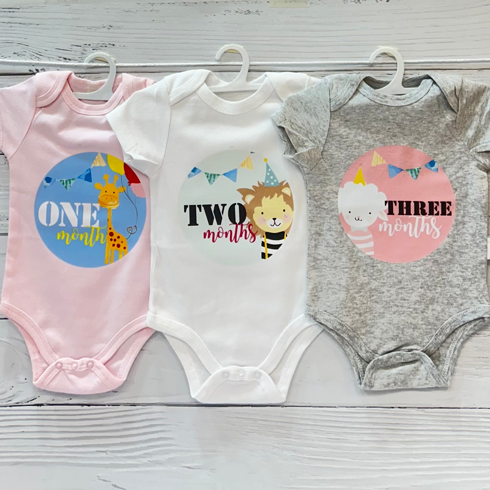 Milestone Memento Romper (Set of 12)