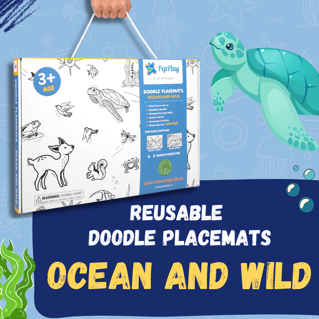 Doodle Placemats - Animal Series