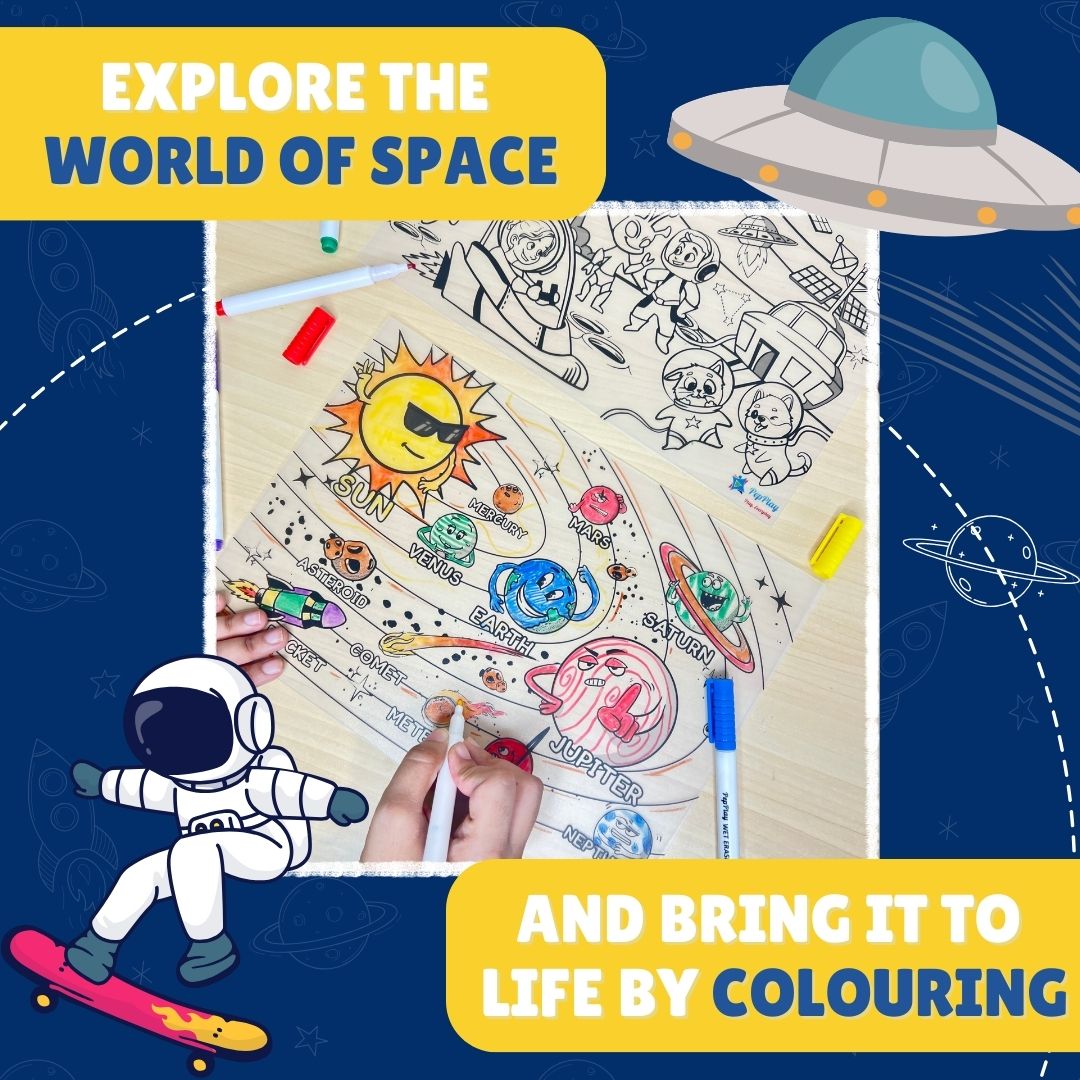 Doodle Placemats - Space Series