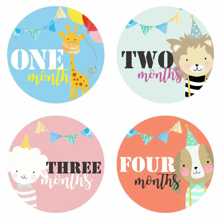 Monthly Milestone Stickers