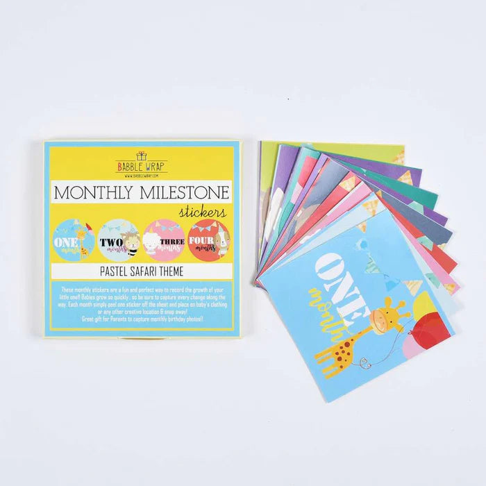 Monthly Milestone Stickers